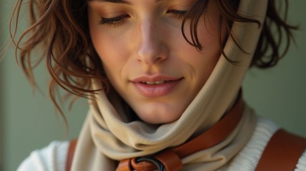Osez le style polyvalent avec la ceinture foulard