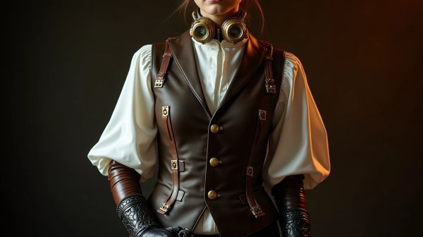 Vêtements steampunk : alliez tradition victorienne et innovation futuriste
