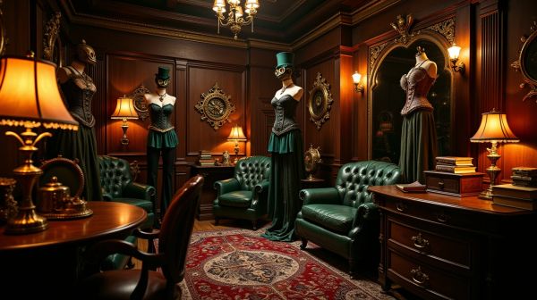 Vêtements steampunk : alliez tradition victorienne et innovation futuriste